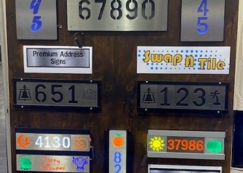 Address Sign Display Board 26c72eb5