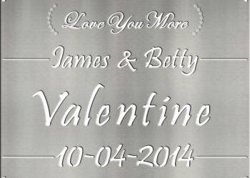 12x16 Couples Wedding Anniversary