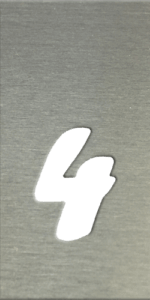 MS201 00056 0402 Baloon Font Number 4