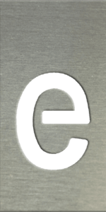 MS201 00081 0402 Block Font LC E