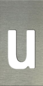 MS201 00097 0402 Block Font LC U