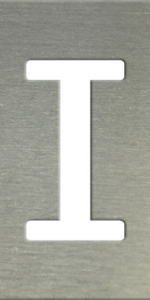 MS201 00111 0402 Block Upper Case I