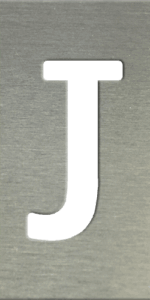 MS201 00112 0402 Block Upper Case J