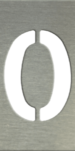 MS201 00117 0402 Block Upper Case O