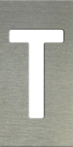MS201 00122 0402 Block Upper Case T