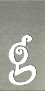 MS201 00157 0402 Curly Font LC G