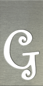 MS201 00183 0402 Curly Font UC G