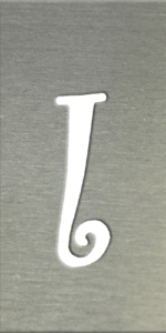 MS201 00185 0402 Curly Font UC I