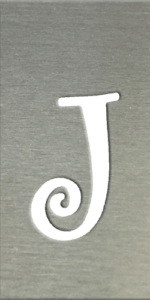 MS201 00186 0402 Curly Font UC J