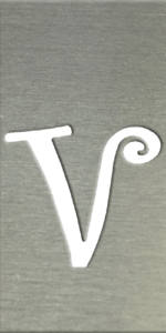 MS201 00198 0402 Curly Font UC V