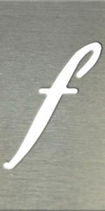 MS201 00233 0402 Cursive Lower Case F