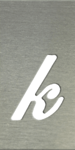 MS201 00238 0402 Cursive Lower Case K