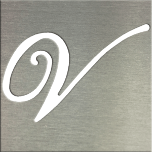 MS201 00275 0404 Cursive Upper Case V