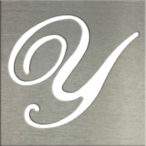 MS201 00278 0404 Cursive Upper Case Y