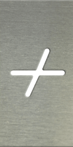 MS201 00300 0402 Cursive Symbol Plus Sign