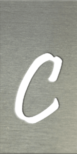 MS201 00333 0402 Fancy Font UC C