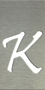 MS201 00341 0402 Fancy Font UC K