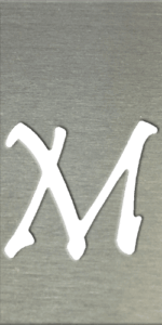 MS201 00343 0402 Fancy Font UC M