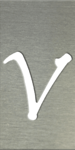 MS201 00352 0402 Fancy Font UC V