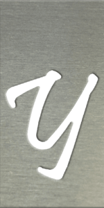 MS201 00355 0402 Fancy Font UC Y