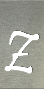 MS201 00356 0402 Fancy Font UC Z