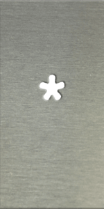 MS201 00369 0402 Fancy Font Asterick