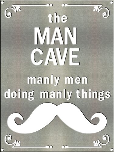 Man Cave Sign 2