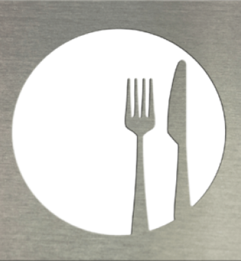 Plate With Silverware