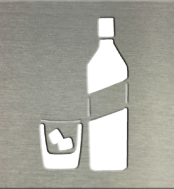 Whiskey Bottle And Glass