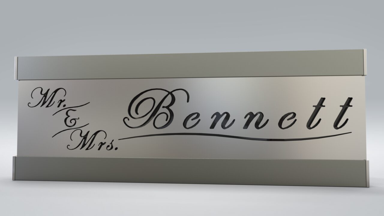 4×16 Family Name Themed