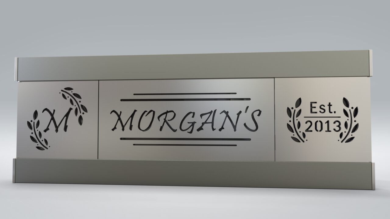 4×16 Family Name Themed