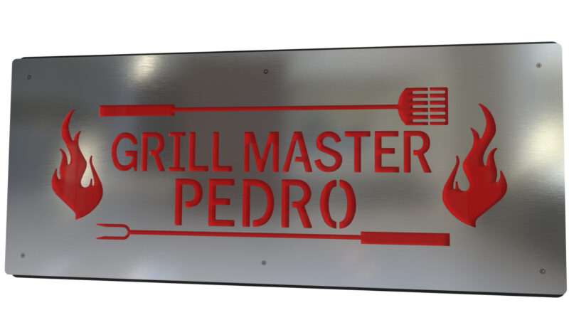 8X20 Premium Sign  Grill Master