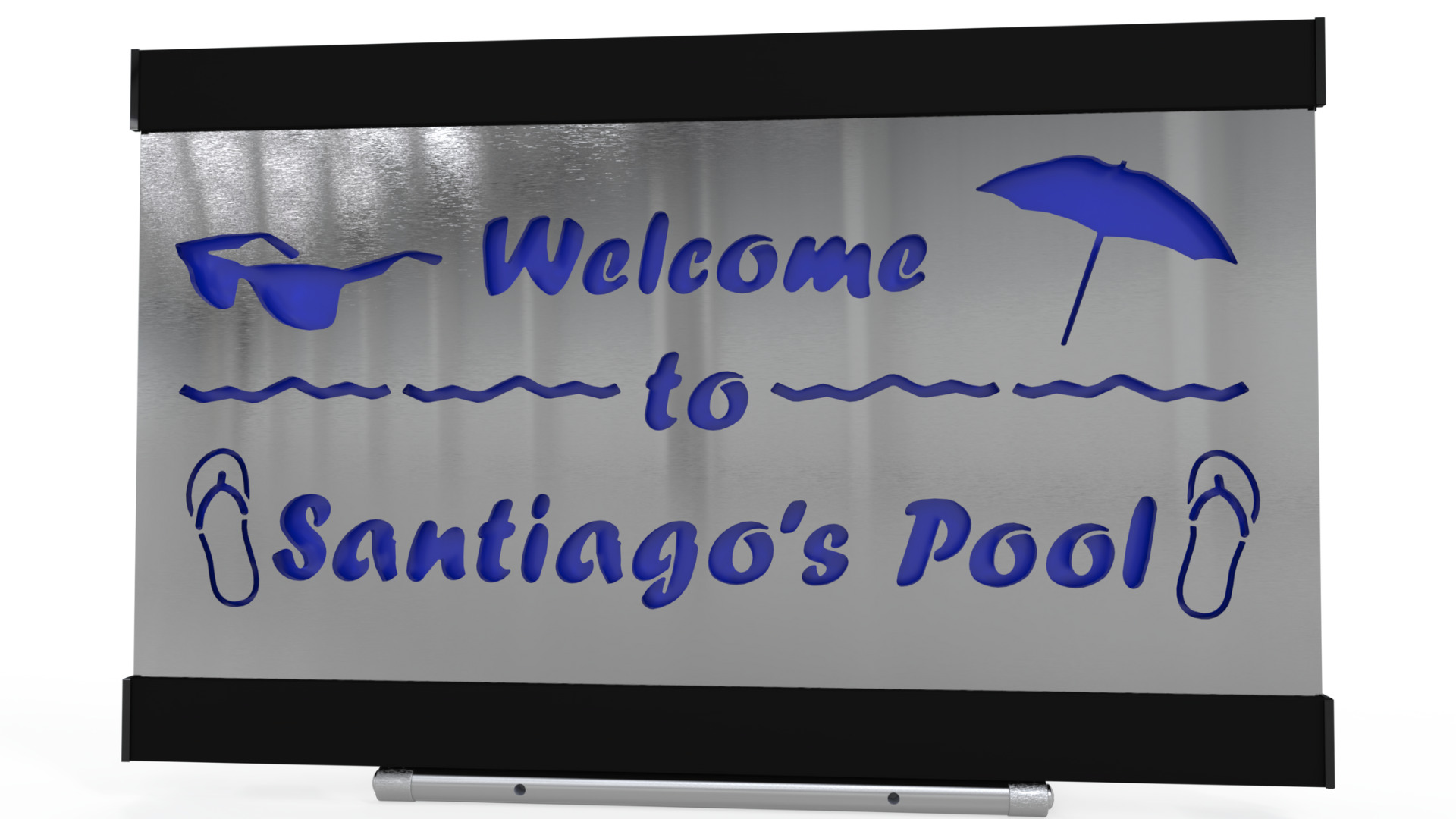 8X16 Welcome To Name Pool