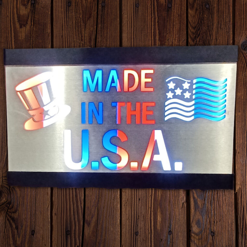 8″ X 16″ Made In USA