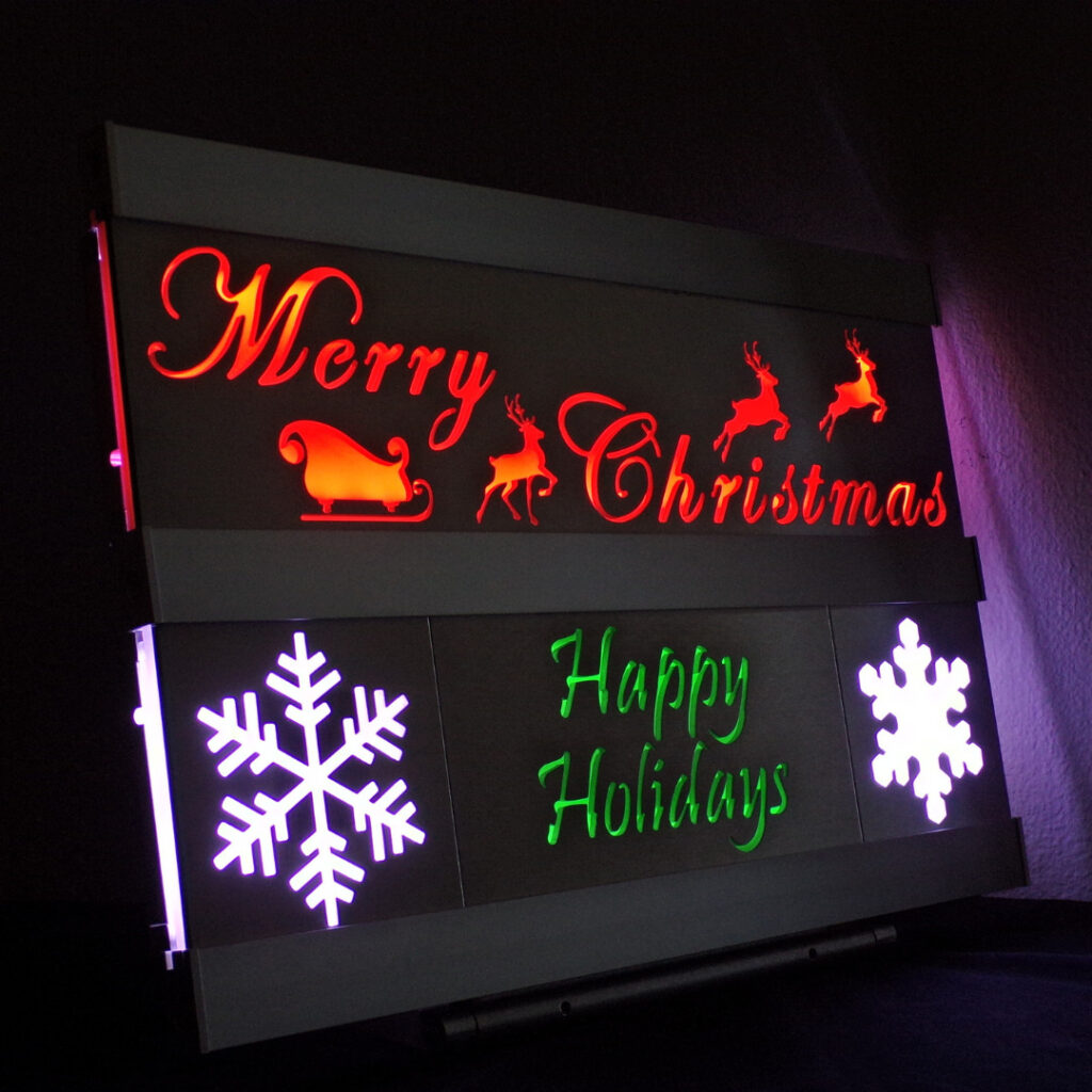 4″ X 16″ / 4″ X 16″ Merry Christmas